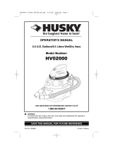 Husky HV02000 Manual de usuario
