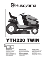 Husqvarna YTH220 TWIN Manual de usuario