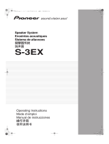 Pioneer S-3EX Manual de usuario