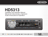 Jensen HD5313 Manual de usuario
