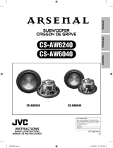 JVC Arsenal CS-AW6040 Manual de usuario