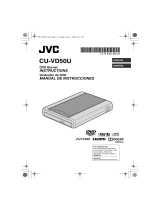 JVC CU-VD50U Manual de usuario