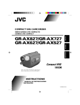 JVC GR-AX527 Manual de usuario