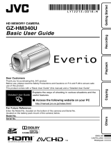 JVC GZ-HM340U Manual de usuario
