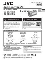 JVC GZ-EX310 Manual de usuario