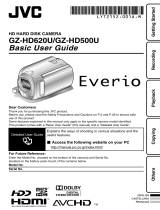 JVC GZ-HD620U Manual de usuario