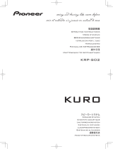 Pioneer KURO KRP-S02 Manual de usuario