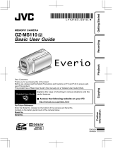 JVC Everio GZ-MS110 Manual de usuario