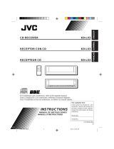 JVC KD-LX3 Manual de usuario