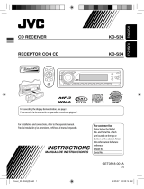 JVC KD-S34 Manual de usuario