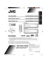 JVC KD-SHX700 Manual de usuario