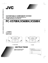 JVC PC-X560BK Manual de usuario