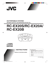 JVC RC-EX20A Manual de usuario