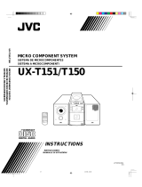 JVC UX-T151 Manual de usuario