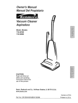 Kenmore VACUUM CLEANER 116.32189 Manual de usuario