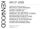 Kenwood ARCP-2000 Manual de usuario