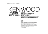 Kenwood CD Receiver Manual de usuario