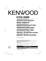 Kenwood Ccd2000 Manual de usuario