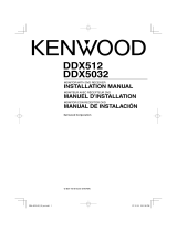 Kenwood DDX-512 - DVD Player With LCD monitor Manual de usuario