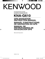 Kenwood KNA-G610 Manual de usuario