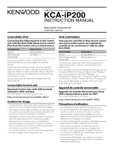 Kenwood KCA-IP200 Manual de usuario