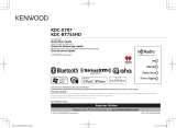 Kenwood KDC-X797 Manual de usuario
