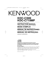 Kenwood KDC-C719PM Manual de usuario