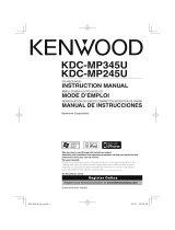 Kenwood KDC-MP145CR Manual de usuario