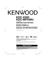 Kenwood KDC-X592 Manual de usuario