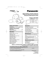 Panasonic NN-G463 Manual de usuario