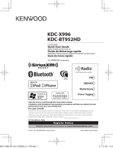 Kenwood KDC-BT952HD Manual de usuario