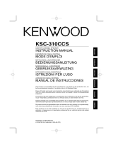 Kenwood KSC-310CCS Manual de usuario