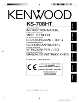 Kenwood KS-708HT Manual de usuario