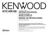 Kenwood KTC-HR100 Manual de usuario