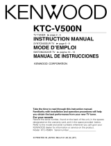 Kenwood KTC-V500N Manual de usuario