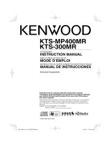 Kenwood KTS300MR - Radio / CD Player Manual de usuario