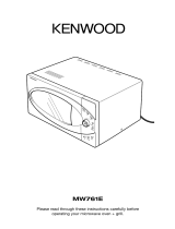 Kenwood MW761E Manual de usuario
