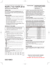 Kenwood NEXEDGE NXR-710 Manual de usuario