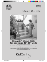 Kidco G60C Manual de usuario