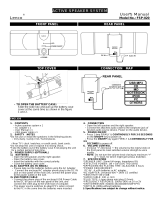 Lenco Marine FSP-020 Manual de usuario