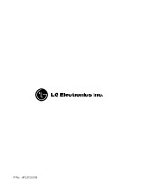 LG Electronics MFL31245109 Manual de usuario