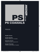 Kicker PS5250 Manual de usuario