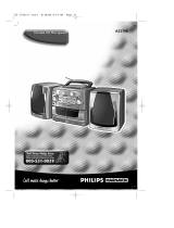 Philips AZ2750 Manual de usuario