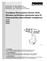 Makita 8270d drill Manual de usuario