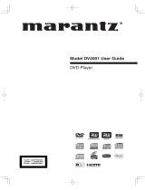 Marantz DV4001P Manual de usuario