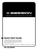 M-Audio X-Session Manual de usuario