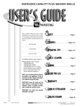 Maytag MAV6357AWW Manual de usuario