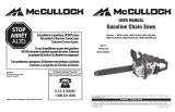 McCulloch MCC1435A Manual de usuario