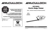 McCulloch 6096-203A12 Manual de usuario