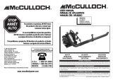 McCulloch MB3202 Manual de usuario